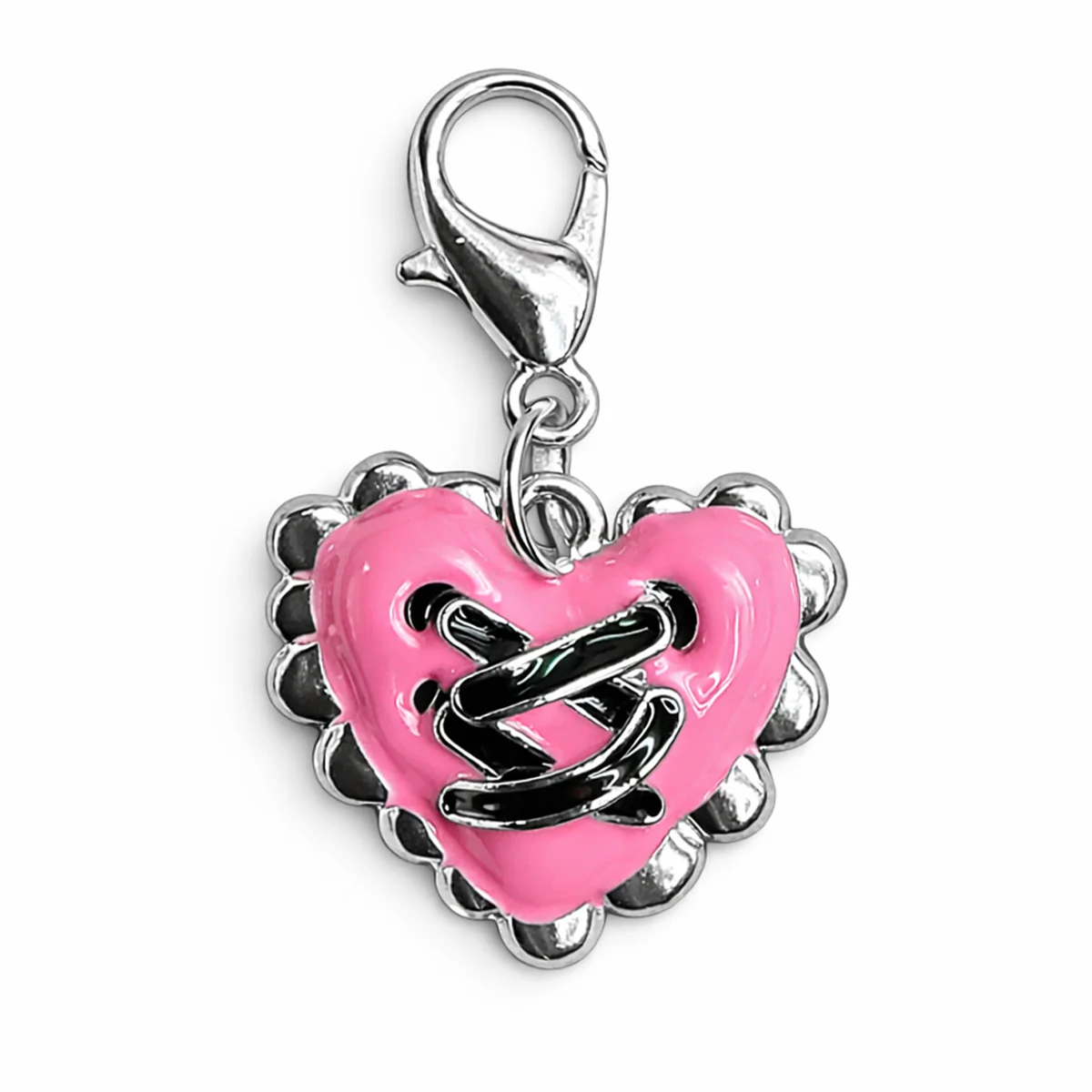Pink Heart Charm